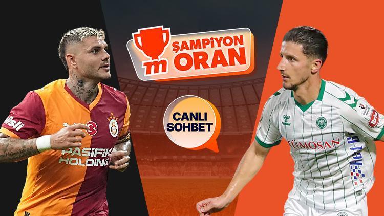 galatasaray konyasporu agirliyor macin heyecani canli sohbet ve sampiyon oranlar ile mislide