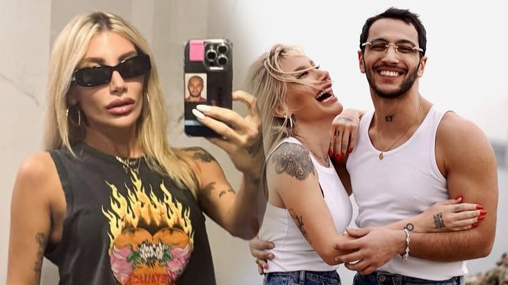 irem derici ve melih kunukcu birinci yil donumlerini kutladi dovme ayrintisi dikkat cekti 9CKwKTGm
