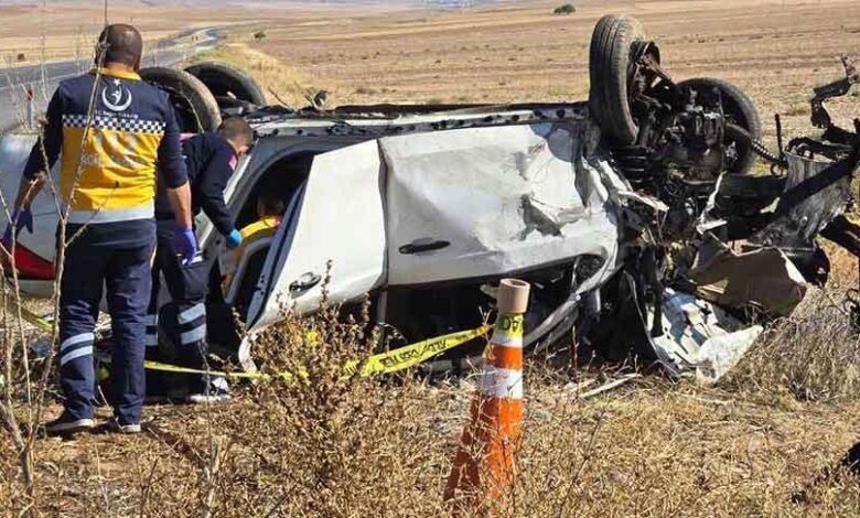 Konya’da fecî kaza! Araba takla attı: 3 meyyit, 2 yaralı 1 konyada fec kaza araba takla atti 3 meyyit 2 yarali UVhChvYx