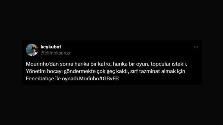 Mourinho sonrası Fenerbahçe coştu! Toplumsal medya yıkıldı 4 mourinho sonrasi fenerbahce costu toplumsal medya yikildi 2 Swgef2lW