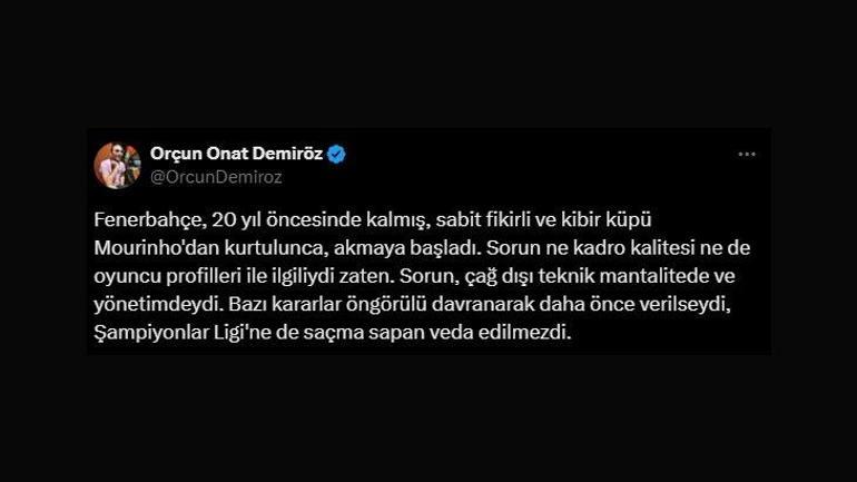 Mourinho sonrası Fenerbahçe coştu! Toplumsal medya yıkıldı 7 mourinho sonrasi fenerbahce costu toplumsal medya yikildi 5 HWzayKE7
