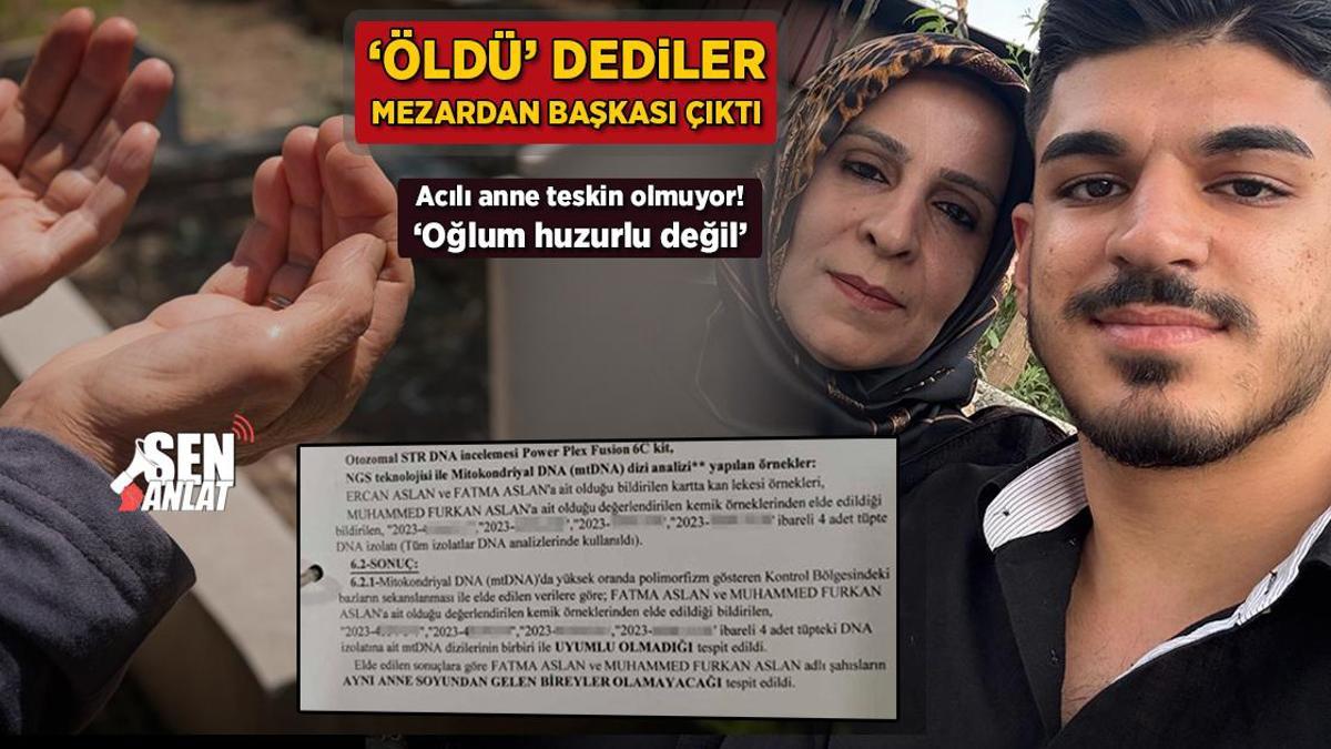 ‘Öldü’ dediler, mezardan oburu çıktı! Her şey 2008 yılında başladı: Oğlum huzurlu değil, hissediyorum