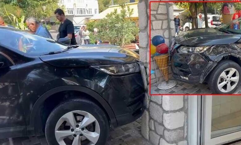 Şoför şokta! Gaz pedalı takılınca ortalık savaş alanına döndü 1 sofor sokta gaz pedali takilinca ortalik savas alanina dondu p2Wr7ezN