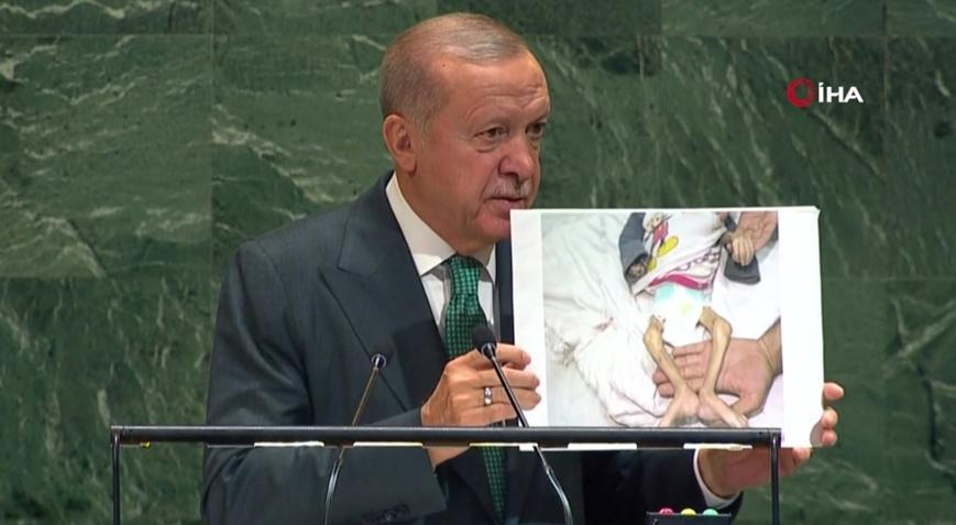 SON DAKİKA! Cumhurbaşkanı Erdoğan, BM’den dünyaya seslendi: Gazze’de insanlık ölüyor