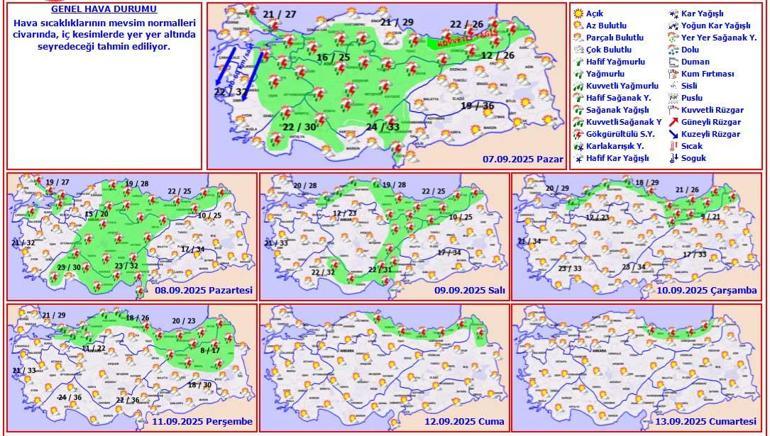 Son dakika… Meteoroloji haritayı güncelledi! İstanbul dahil: Sağanak alarmı 2 son dakika meteoroloji haritayi guncelledi istanbul dahil saganak alarmi 0