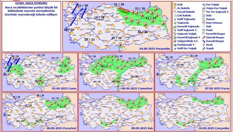 Son dakika... Meteoroloji haritayı güncelledi! Kuvvetli sağanak ve fırtına alarmı: İşte vilayet il detaylar… 2 son dakika meteoroloji haritayi guncelledi kuvvetli saganak ve firtina alarmi iste vilayet il detaylar ADMshI6P