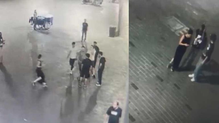 taksimde sohbet tuzagi genc kiz koluna girdigi adamin kabusu oldu 0 dUC2JrSu