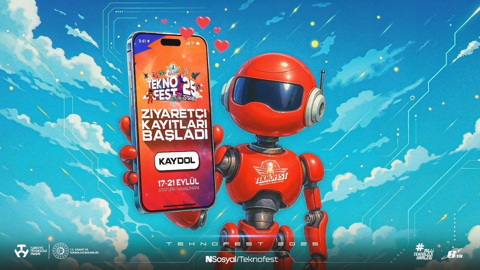 TEKNOFEST İstanbul ziyaretçi kayıtları başladı