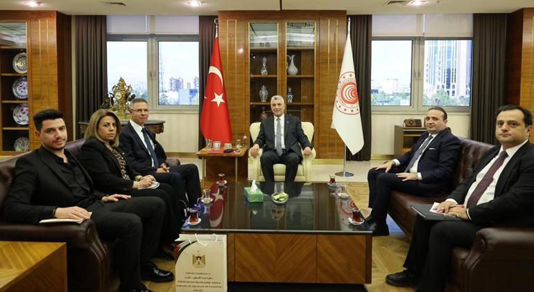 ticaret bakani omer bolattan filistinin ankara buyukelcisi mustafa ile gorusmesine ait paylasim 0 nbbYN7tL