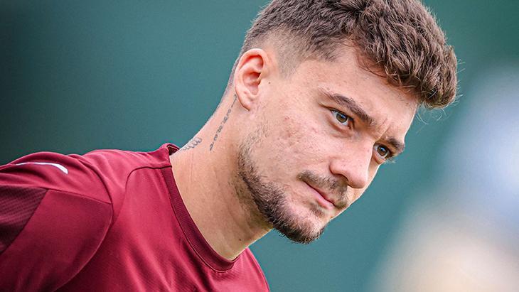 Trabzonspor'da Ernest Muçi grupla çalıştı! 1 trabzonsporda ernest muci grupla calisti KFBfdbjJ