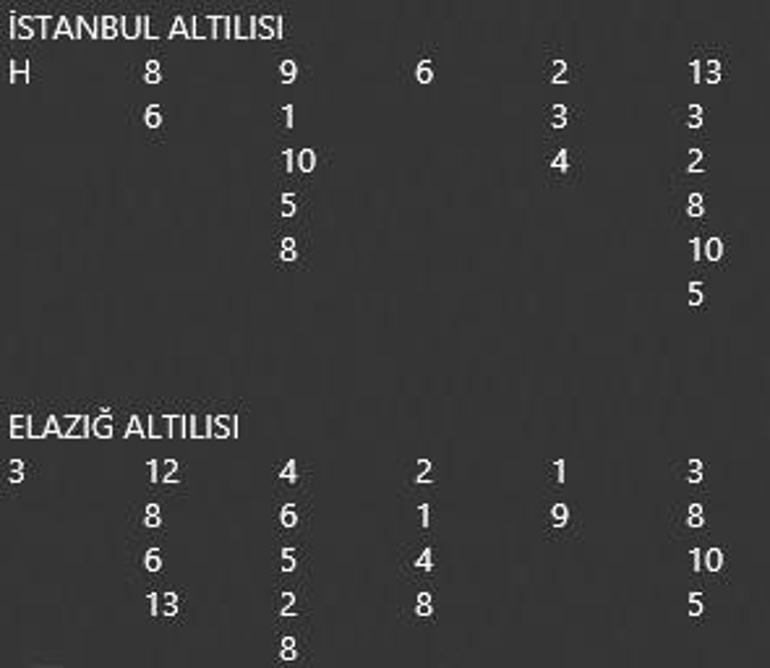 Visenya şanslı 2 visenya sansli 0